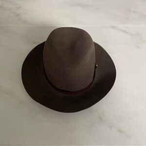 Rag & Bone Floppy Brim Fedora Wool Hat Size M